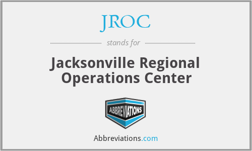 JROC - Jacksonville Regional Operations Center