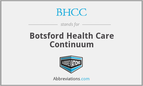 BHCC - Botsford Health Care Continuum