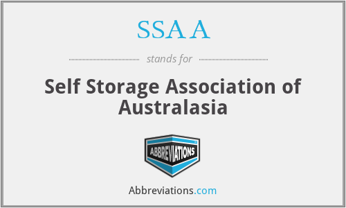 SSAA - Self Storage Association of Australasia