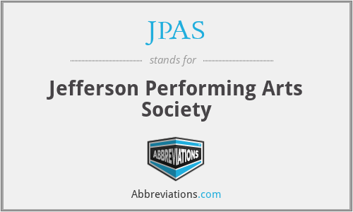 JPAS - Jefferson Performing Arts Society