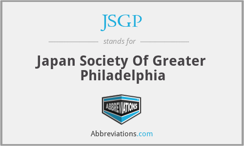 JSGP - Japan Society Of Greater Philadelphia