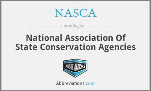 NASCA - National Association Of State Conservation Agencies