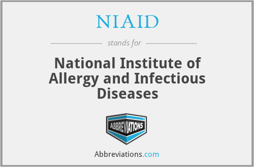 NIAID - National Institute of Allergy and Infectious Diseases