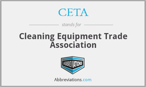 CETA - Cleaning Equipment Trade Association