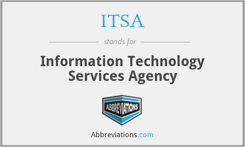 ITSA - Information Technology Services Agency
