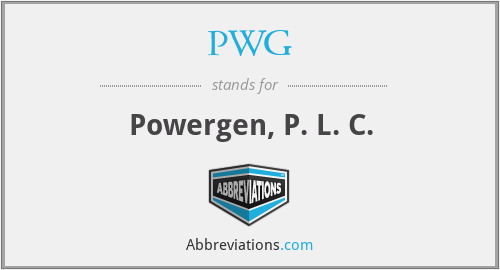 PWG - Powergen, P. L. C.
