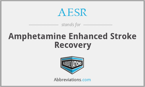 AESR - Amphetamine Enhanced Stroke Recovery