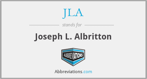 JLA - Joseph L. Albritton