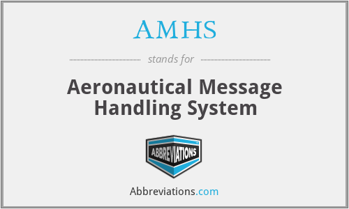 AMHS - Aeronautical Message Handling System