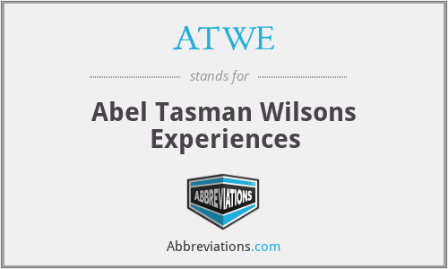 ATWE - Abel Tasman Wilsons Experiences