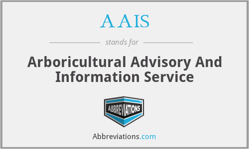 AAIS - Arboricultural Advisory And Information Service