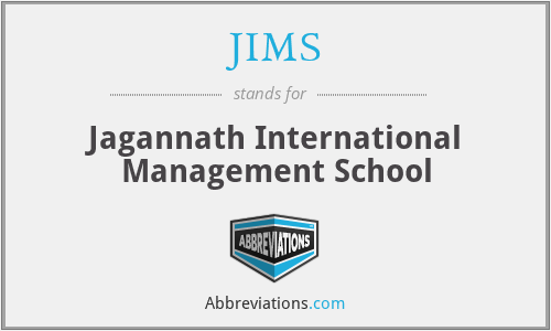 JIMS - Jagannath International Management School