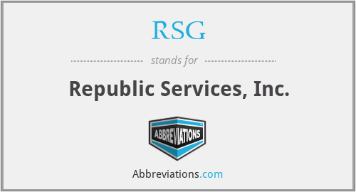 RSG - Republic Services, Inc.