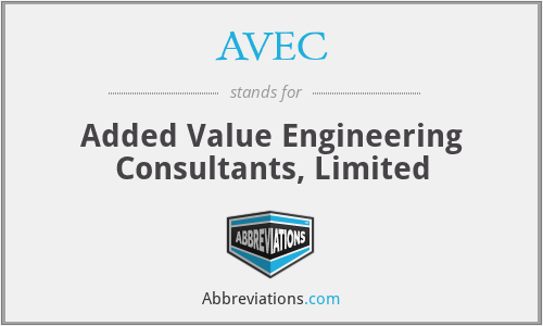 AVEC - Added Value Engineering Consultants, Limited