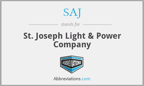 SAJ - St. Joseph Light & Power Company