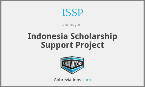 ISSP - Indonesia Scholarship Support Project