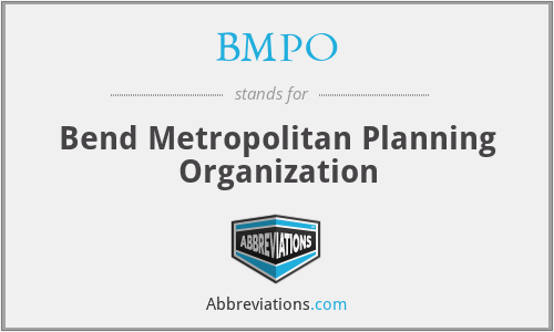 BMPO - Bend Metropolitan Planning Organization