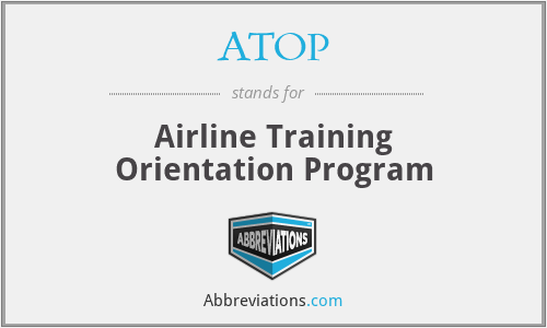 ATOP - Airline Training Orientation Program