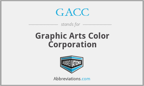 GACC - Graphic Arts Color Corporation