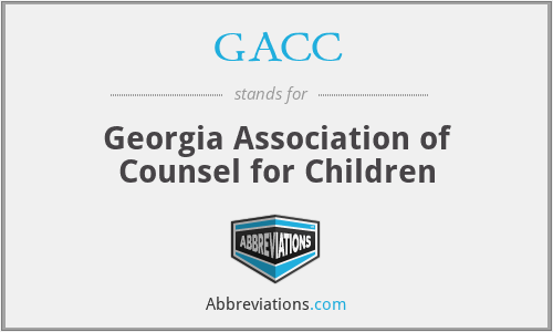 GACC - Georgia Association of Counsel for Children