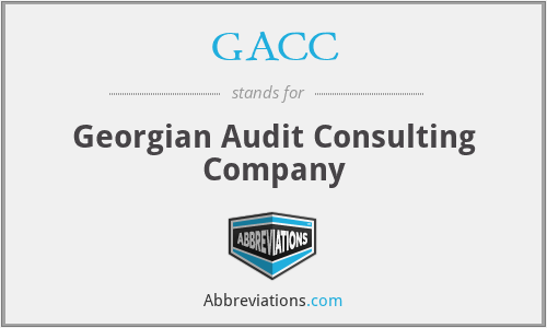 GACC - Georgian Audit Consulting Company
