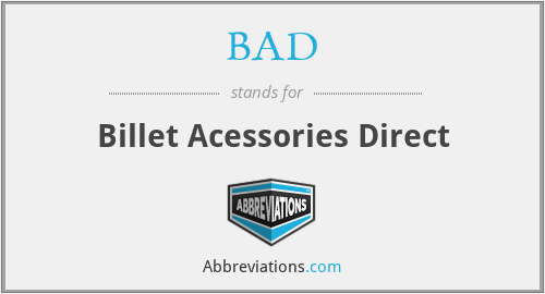 BAD - Billet Acessories Direct