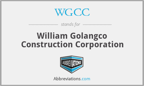 WGCC - William Golangco Construction Corporation
