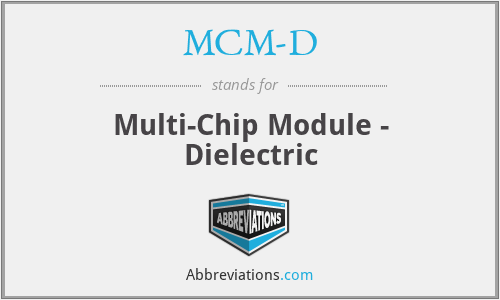 MCM-D - Multi-Chip Module - Dielectric