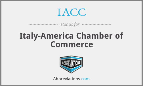 IACC - Italy-America Chamber of Commerce