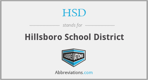 HSD - Hillsboro School District