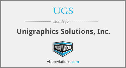 UGS - Unigraphics Solutions, Inc.