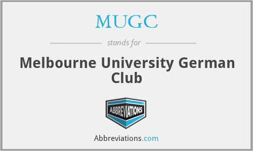 MUGC - Melbourne University German Club
