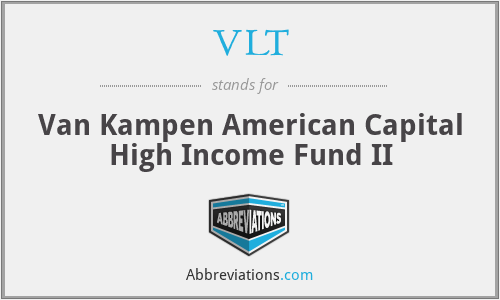 VLT - Van Kampen American Capital High Income Fund II