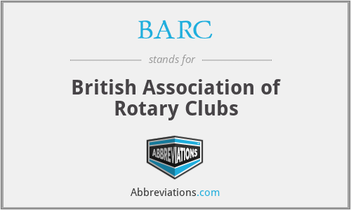 BARC - British Association of Rotary Clubs