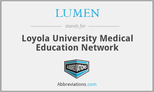 LUMEN - Loyola University Medical Education Network