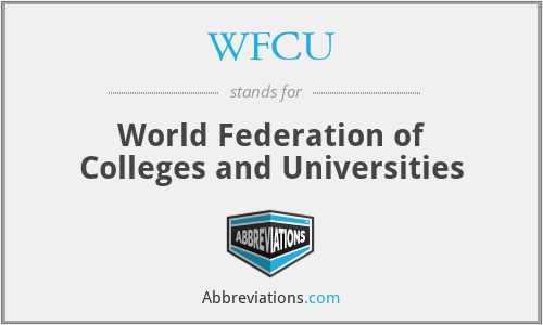 WFCU - World Federation of Colleges and Universities