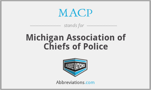 MACP - Michigan Association of Chiefs of Police