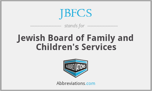 JBFCS - Jewish Board of Family and Children's Services