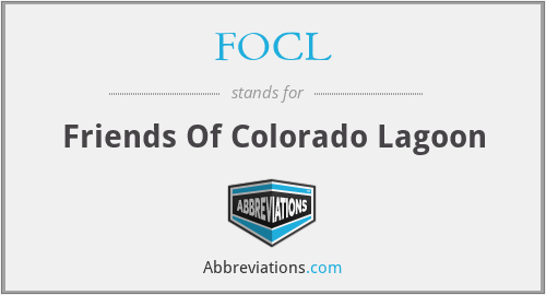 FOCL - Friends Of Colorado Lagoon