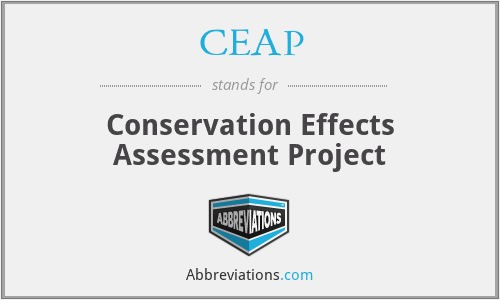 CEAP - Conservation Effects Assessment Project