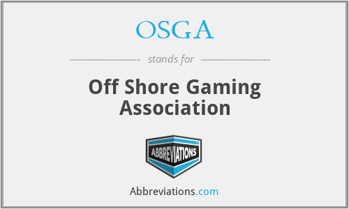 OSGA - Off Shore Gaming Association