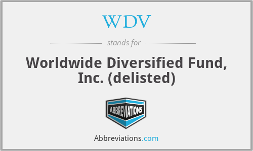 WDV - Worldwide Diversified Fund, Inc. (delisted)