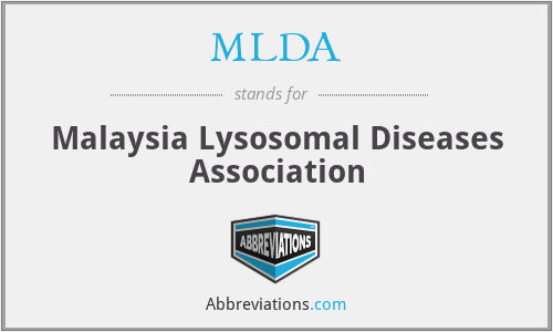 MLDA - Malaysia Lysosomal Diseases Association