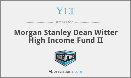 YLT - Morgan Stanley Dean Witter High Income Fund II