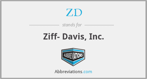 ZD - Ziff- Davis, Inc.