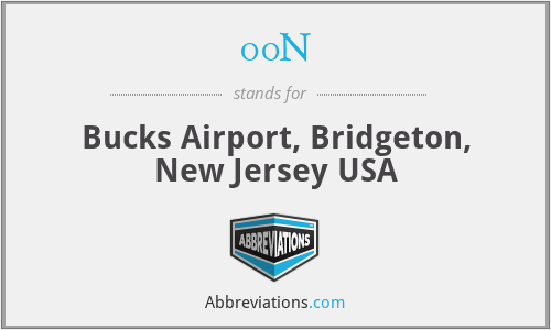 00N - Bucks Airport, Bridgeton, New Jersey USA