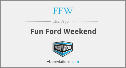 FFW - Fun Ford Weekend