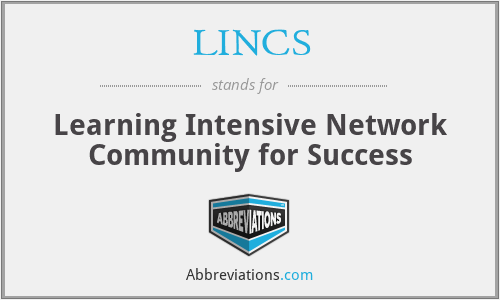 LINCS - Learning Intensive Network Community for Success