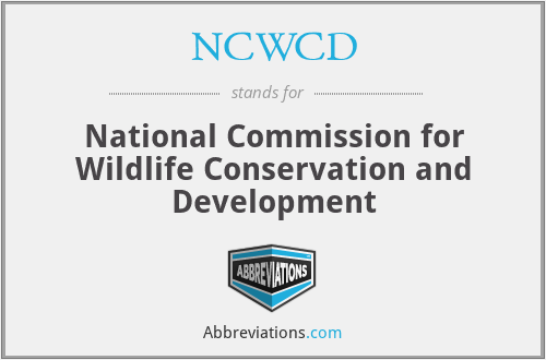 NCWCD - National Commission for Wildlife Conservation and Development