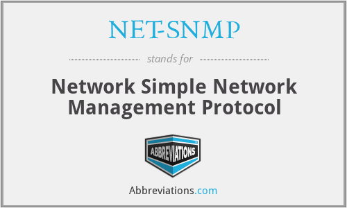 NET-SNMP - Network Simple Network Management Protocol